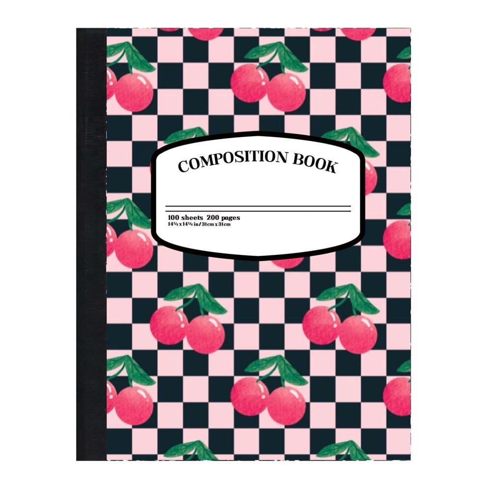 GLOSSY Composition Notebook - Picture 13 of 14